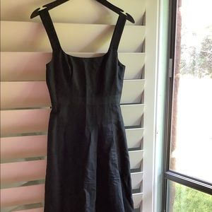 Classic black cocktail dress